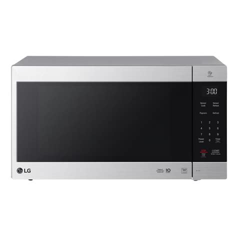 lg stainless steel microwave countertop